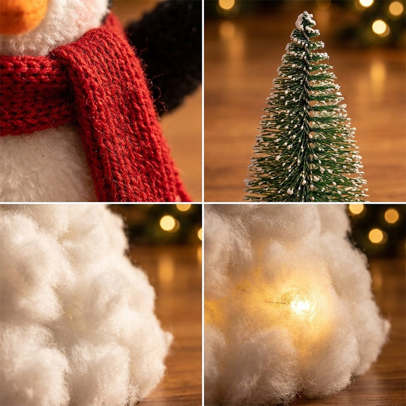 Penguin Christmas Stair Snow Decoration