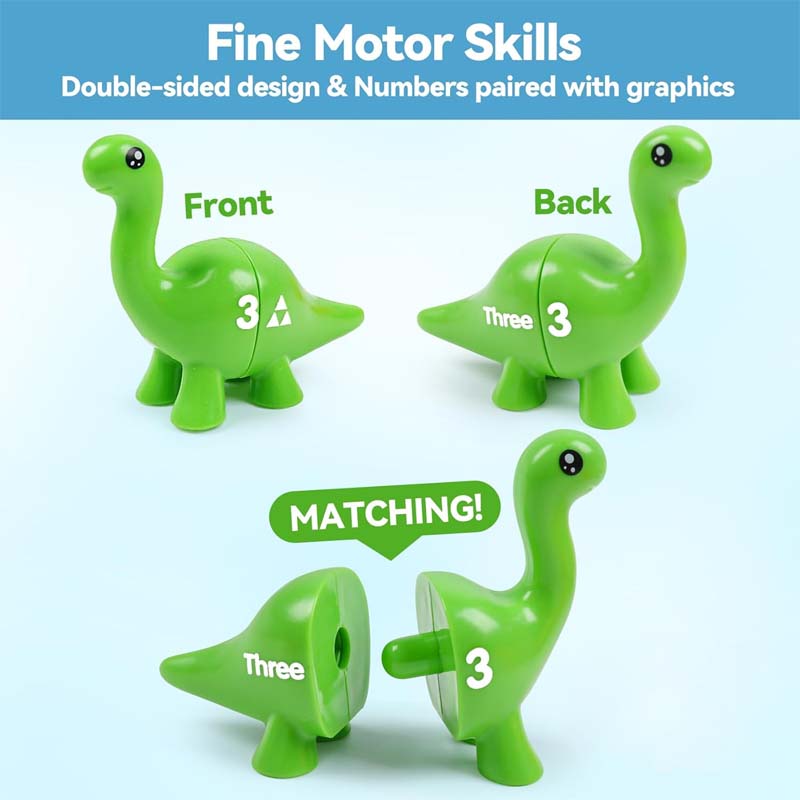 Dinosaur Number Matching Toy