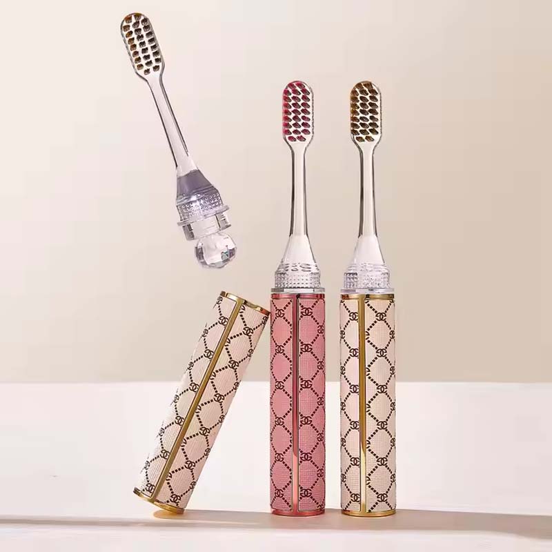 Lipstick Style Portable Toothbrush