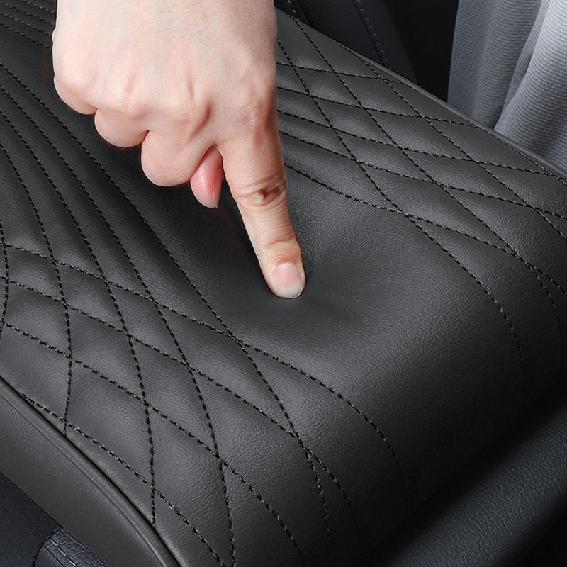 Two Armrest Box Storage Booster Pads