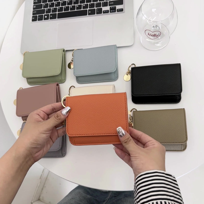 Multicolor Zipper Coin Purse