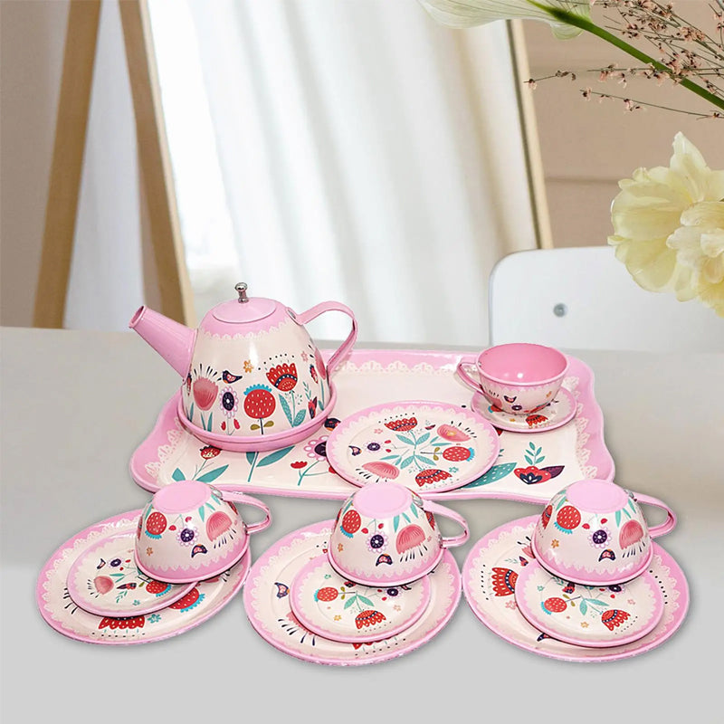 Tinplate Tea Set Toys
