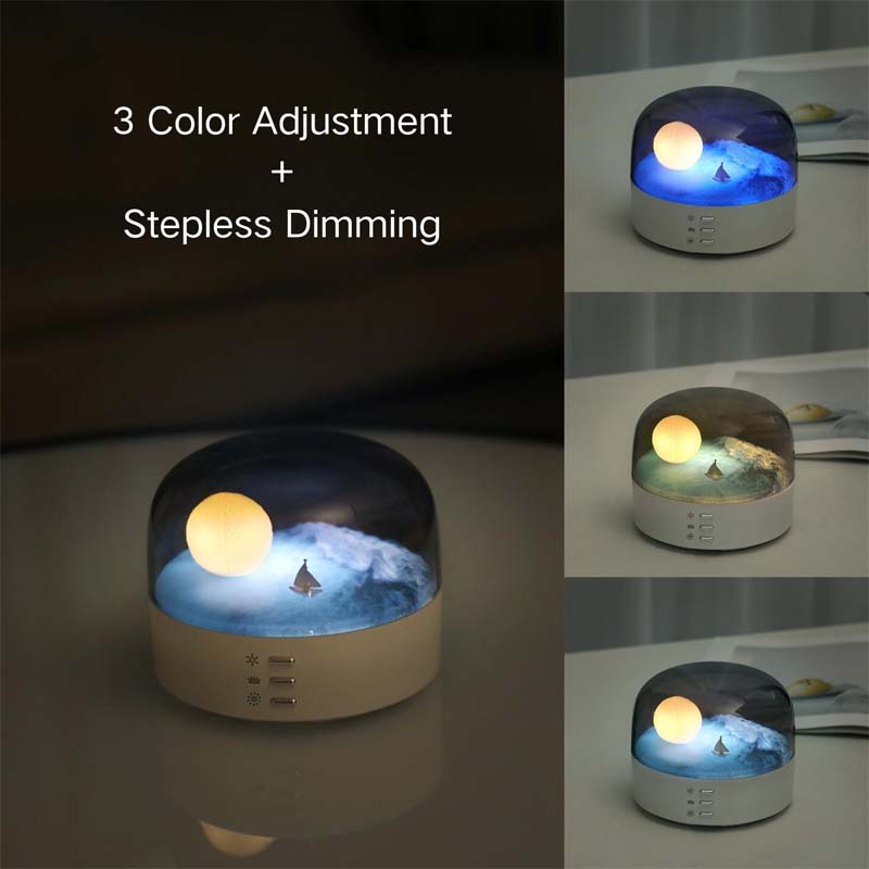 Crescent Bluetooth Speaker Atmosphere Night Light