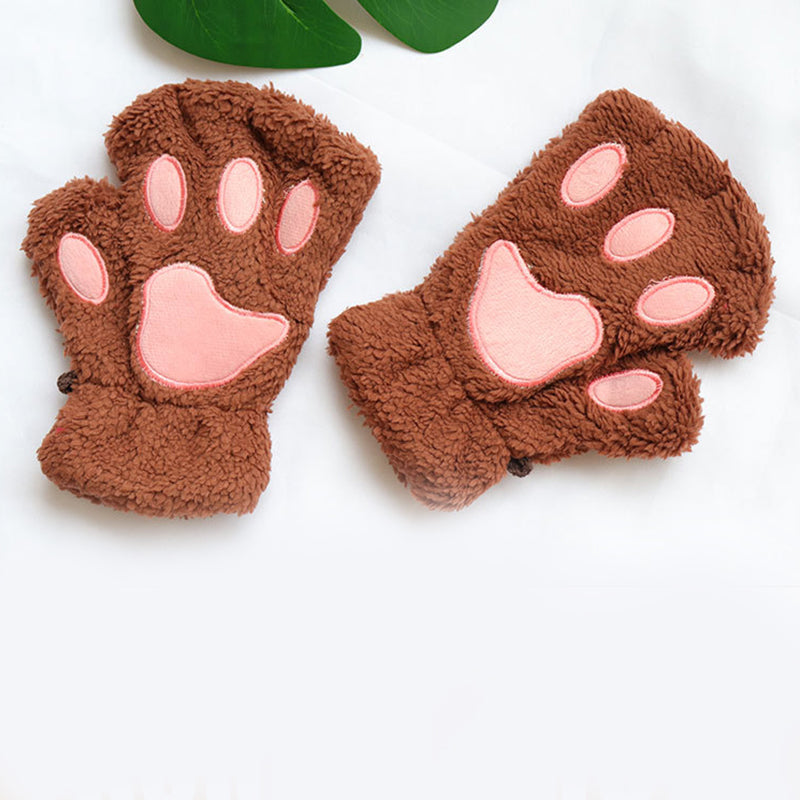Half Finger Cat Claw Gloves