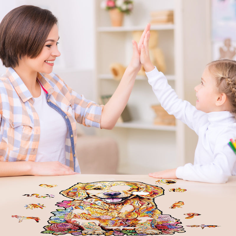 Laser Cut Wooden Puzzles in Unique Shapes