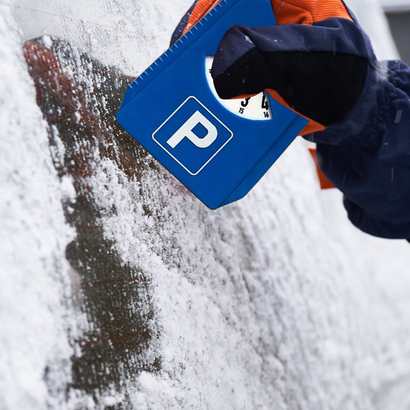 Parking Timer With Ice Scraper