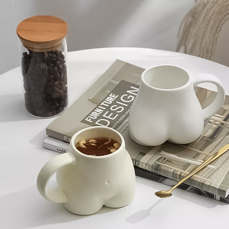 Creative Ceramic Butt Mug