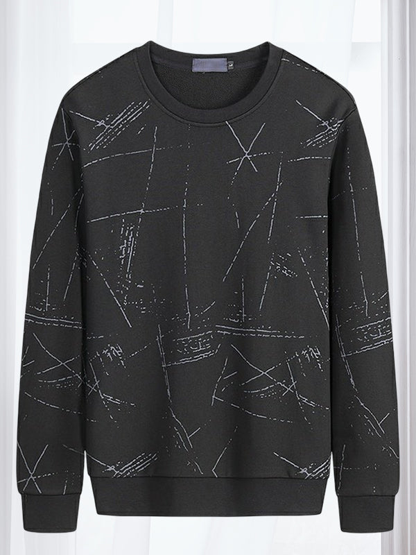 Printed Casual Pullover Top