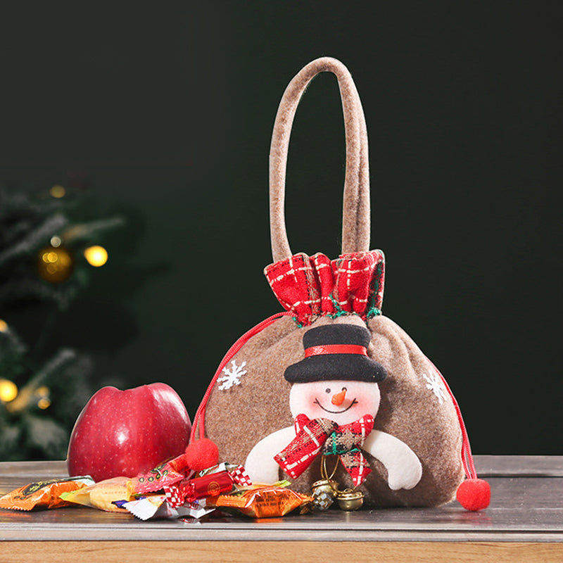 Christmas Decoration Apple Bag