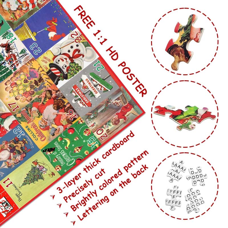 24 Days Christmas Puzzle