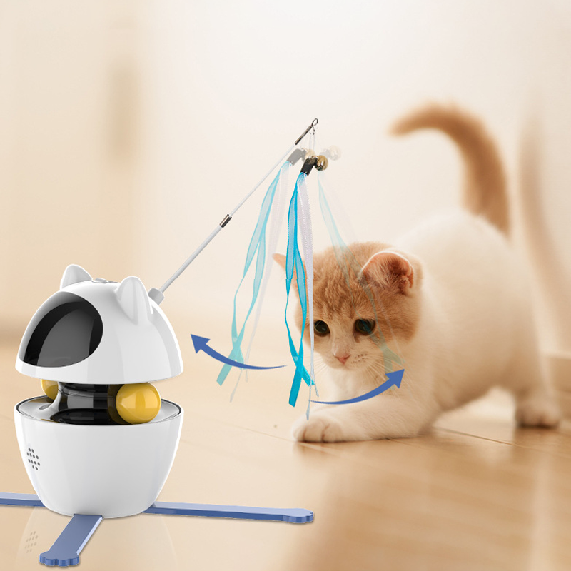 Cat Teaser Leaky Ball