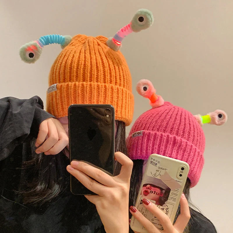 Glow in the Dark Little Monster Woolly Hat