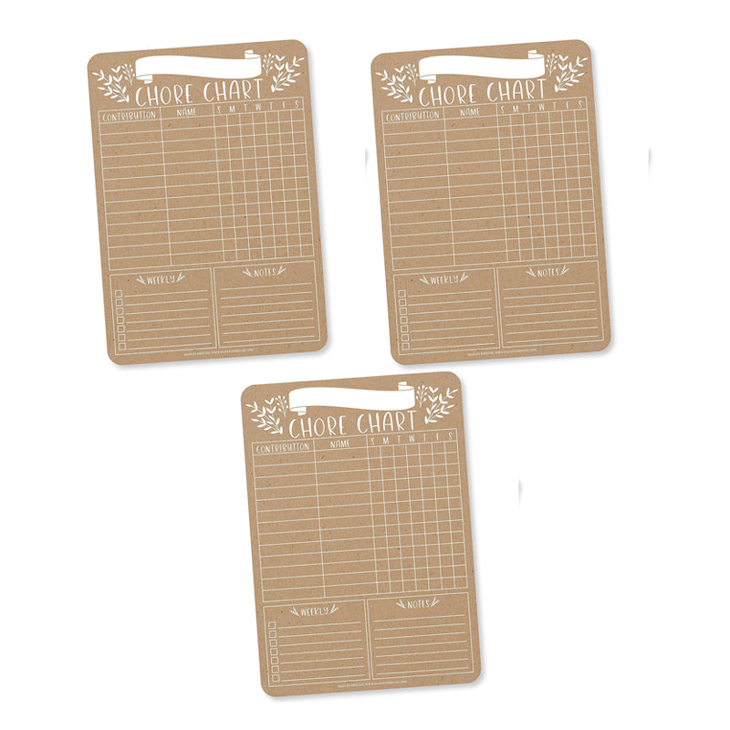 Children's Chore Chart Fridge Magnets