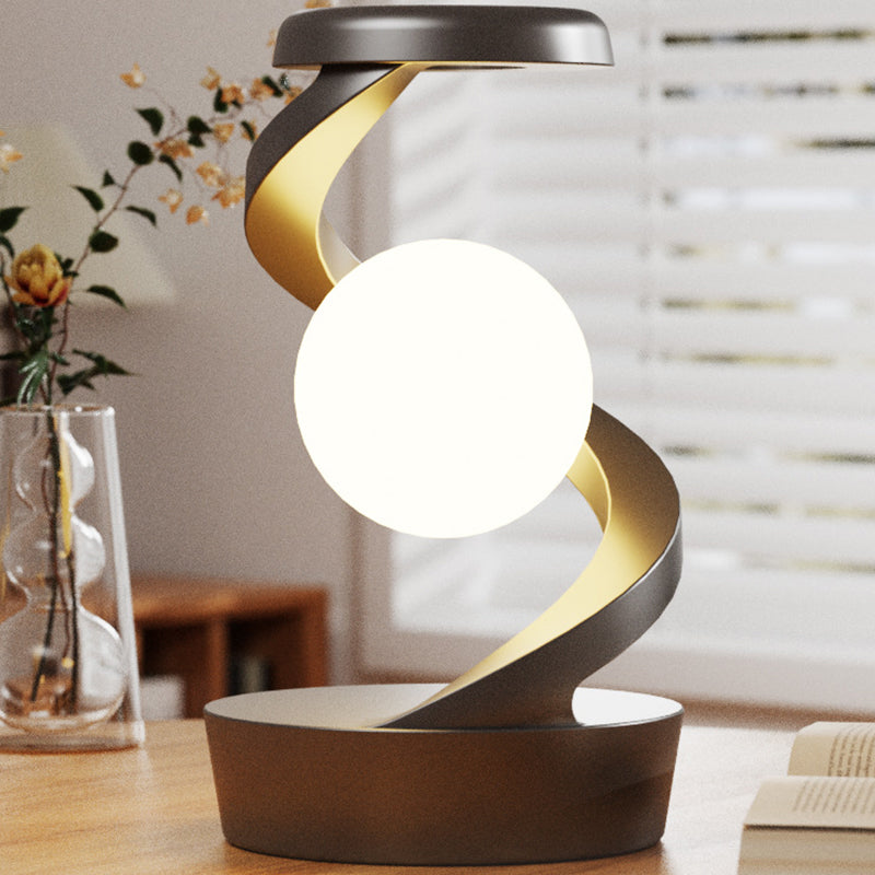 Floating wireless charging desk lamp