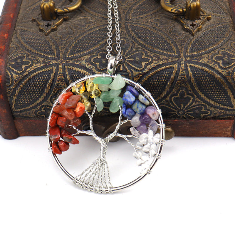 Colorful Tree Of Life Necklace