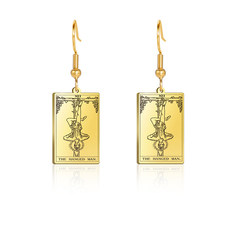 Tarot Card Earrings