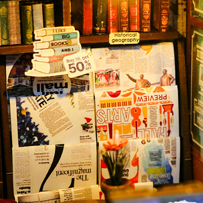 Soul Bookstore DIY Book Nook Kit