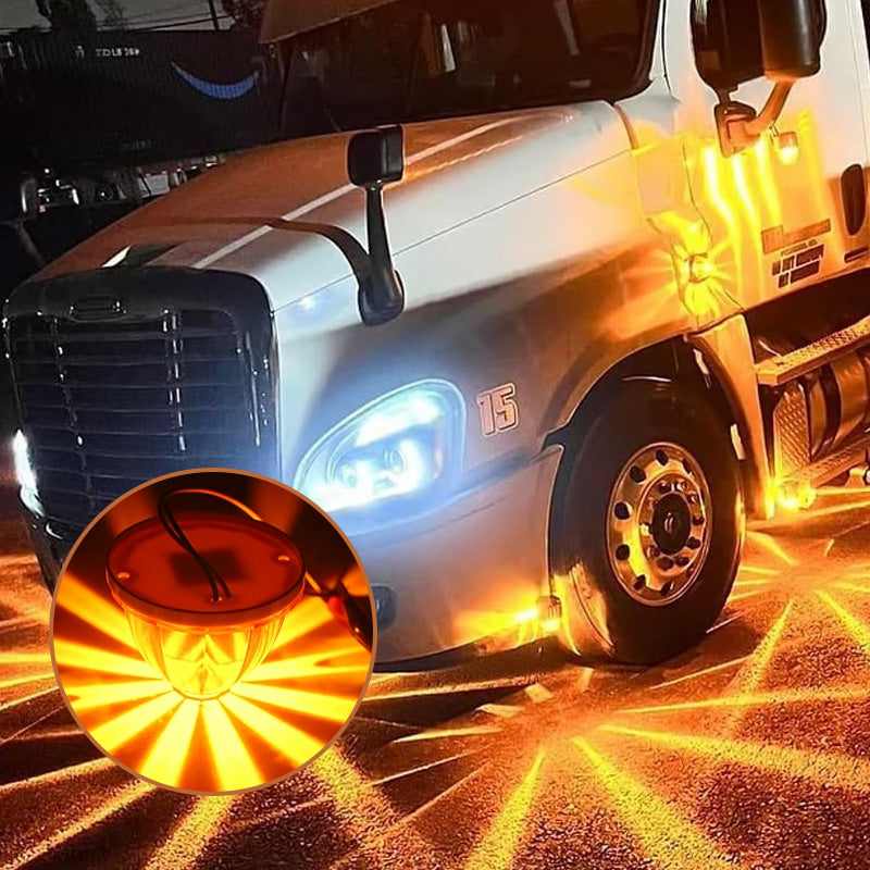 LED Star Watermelon Marker Lights