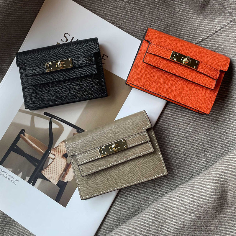 Kylie Designs Leather Small Card Case