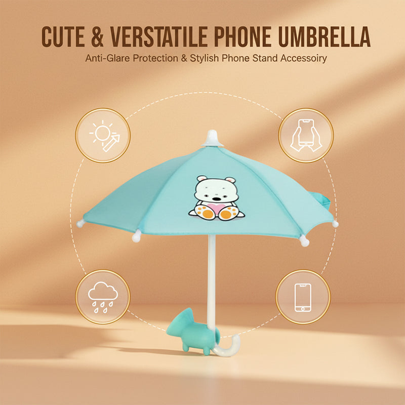 Mobile Phone Outdoor Parasol