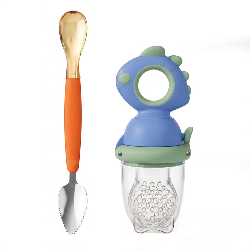 Baby Push-Feed Fruit Feeder & Teether