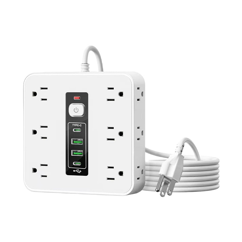 Smart USB Power Strip Extension Hub