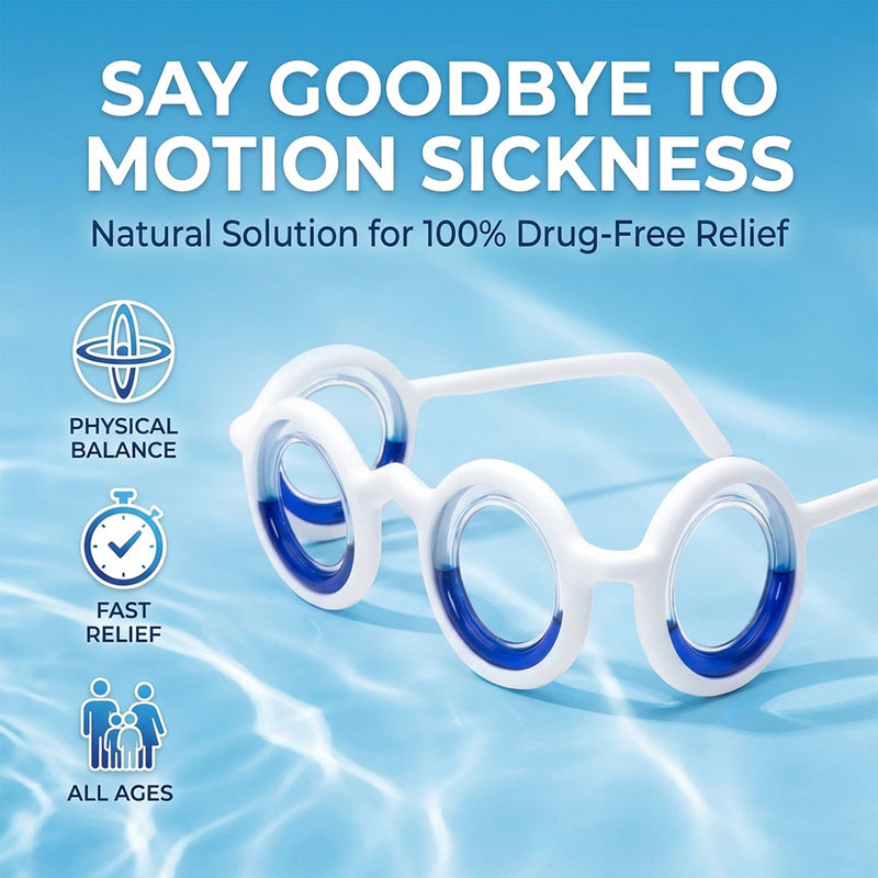 Anti-Motion Sickness Glasses