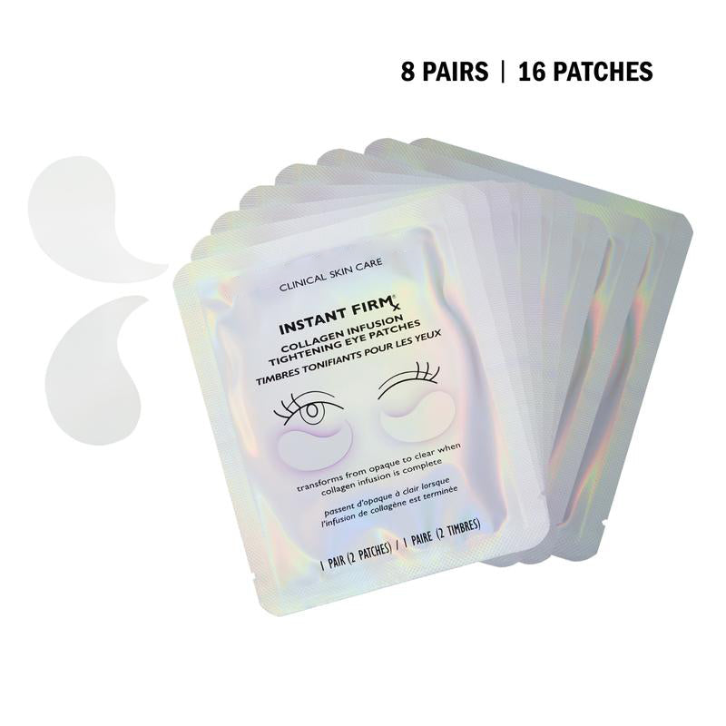 Collagen Infusion Tightening Eye Patches – 8 Box (1 Pair per Sachet)