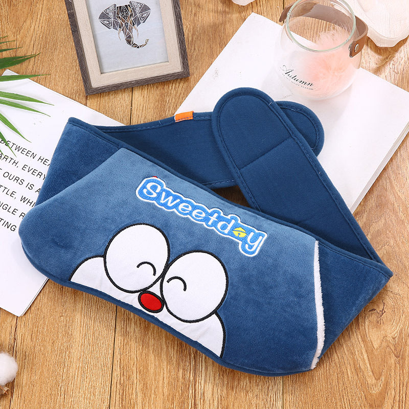 Plush Refillable Hot Water Bottle Belt