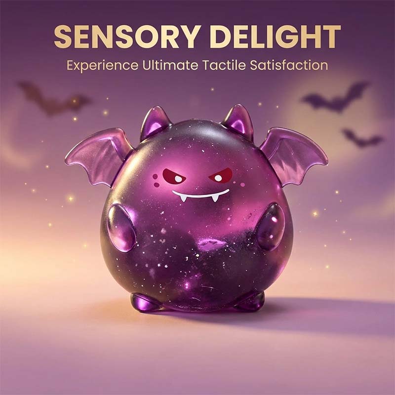 Ghost Demon Pumpkin Squishy Toy