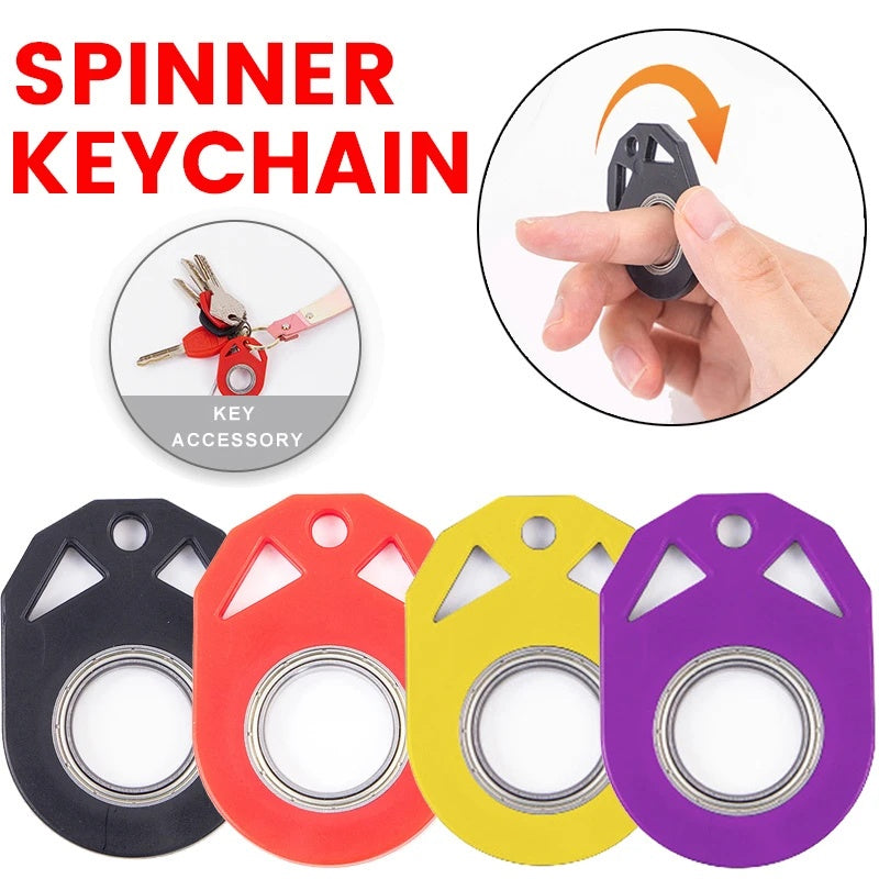 Fingertip Rotating Key Chain