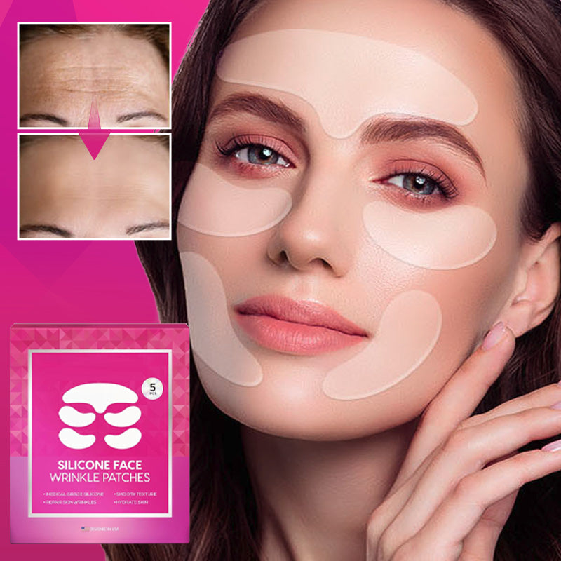 Silicone Face and Forehead Wrinkle Patches