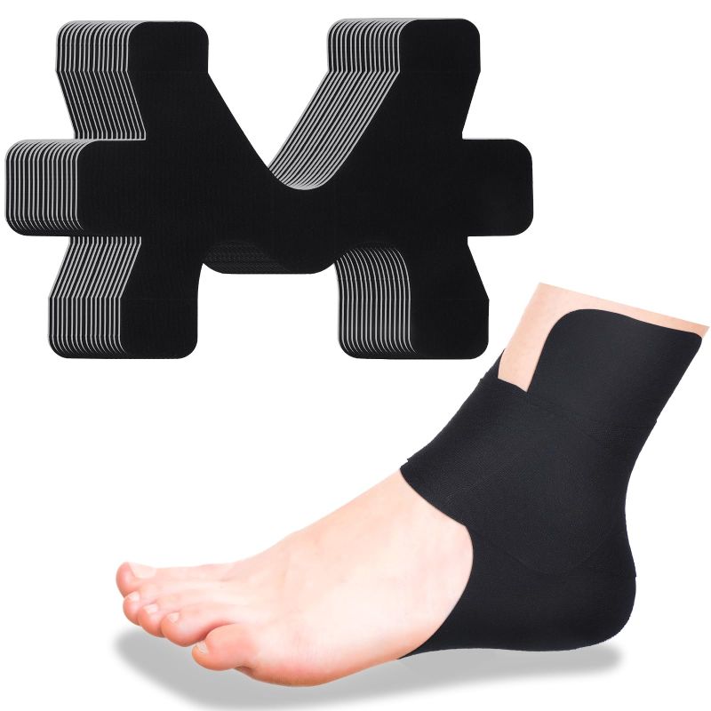 Pre-cut ankle muscle wrap