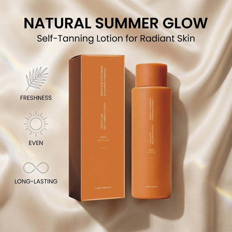 Light Brown Natural-Gloss Tanning Lotion
