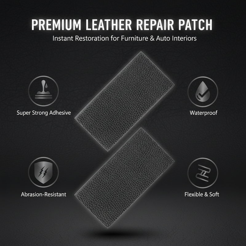Self-Adhesive PU Leather Repair Patch Kit