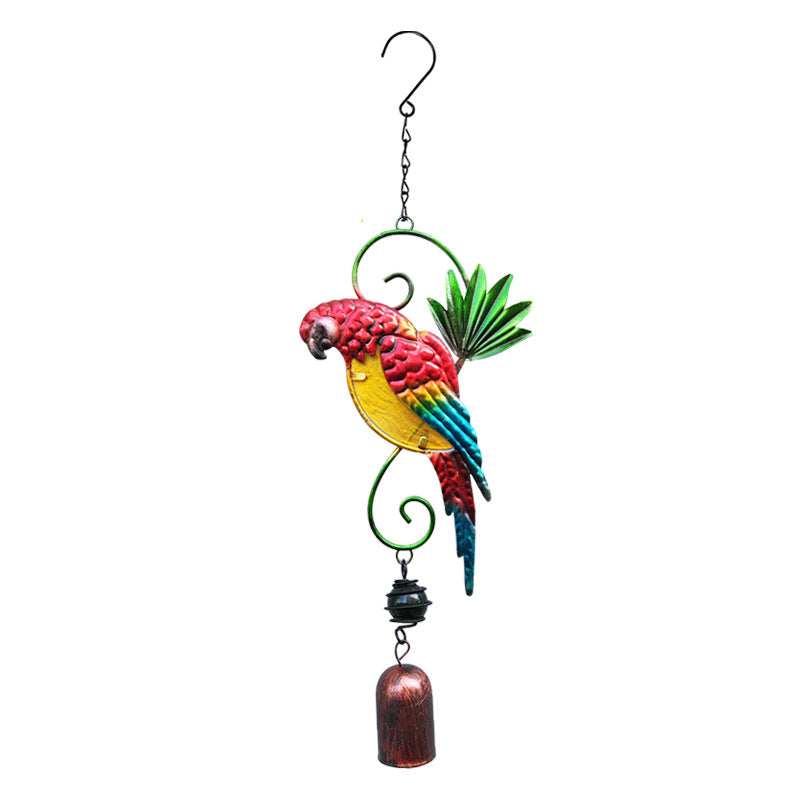 Parrot Wind Chime Hanging Decor