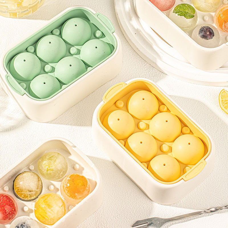 Ball Ice Tray Mold with Lid