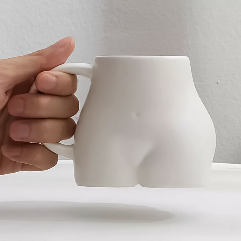 Creative Ceramic Butt Mug