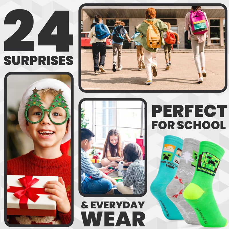 24-Pair Socks Christmas Blind Boxes