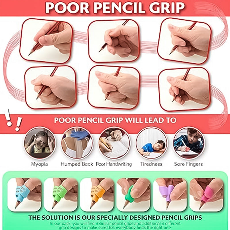 Pencil Grips for Kids Handwriting Pencil gripper