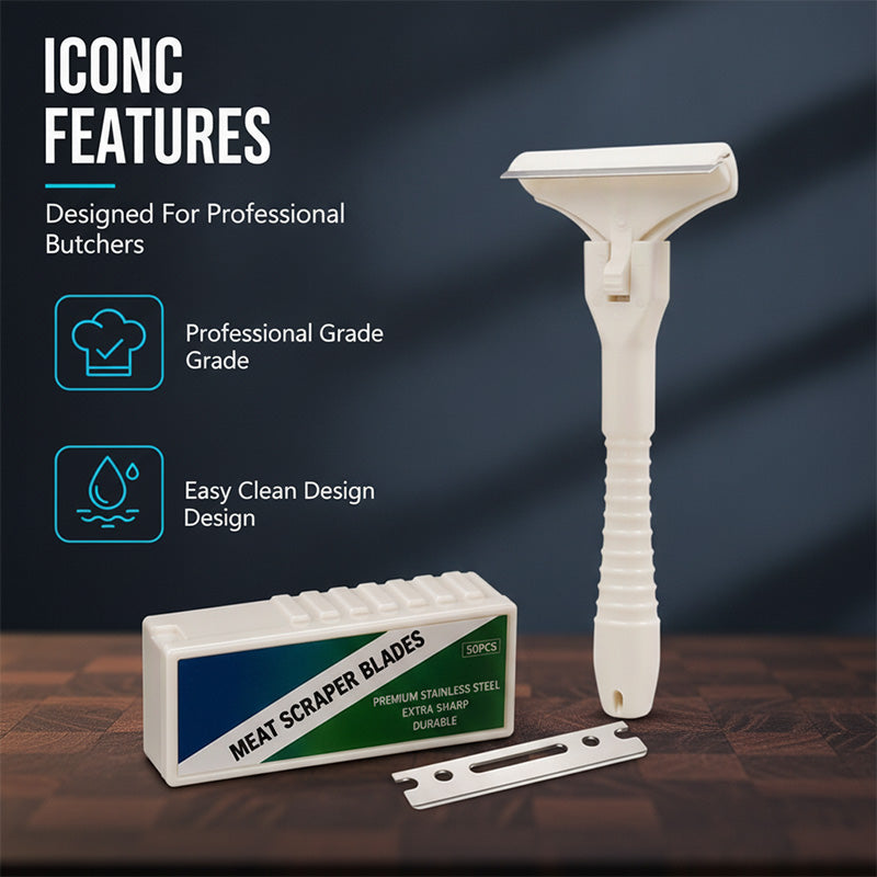 Stainless Steel Meat Scraper