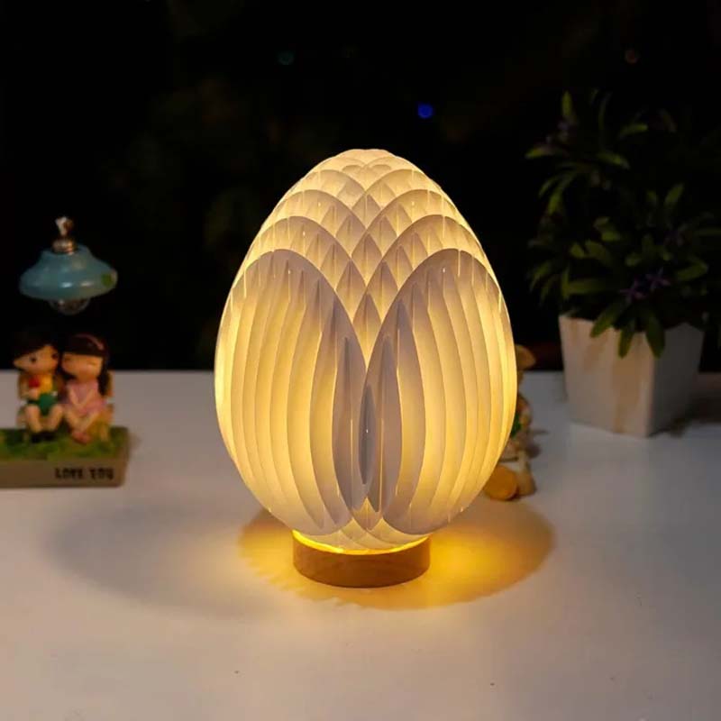 Easter 3D Paper Desk Lamp