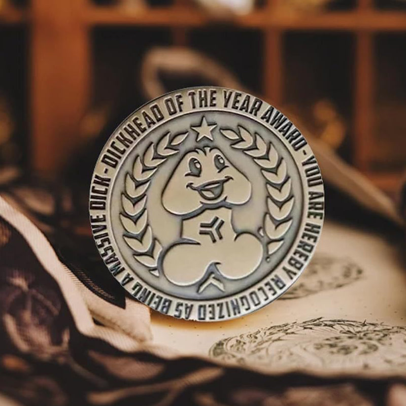 Hilarious Dickhead of the Year Challenge Coin