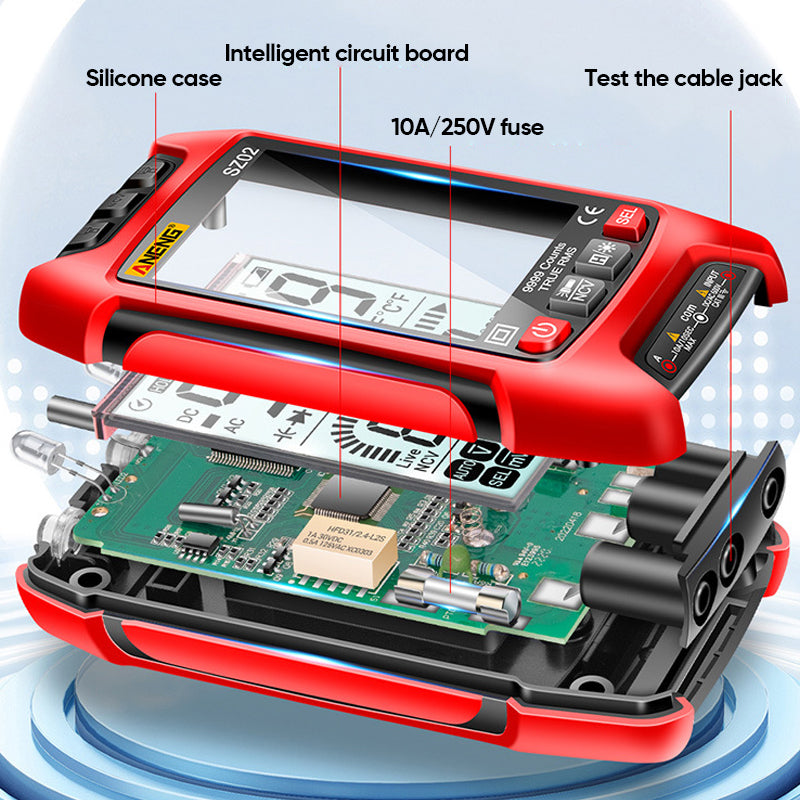 Anti-Burning Automatic Digital Display Small Universal Meter