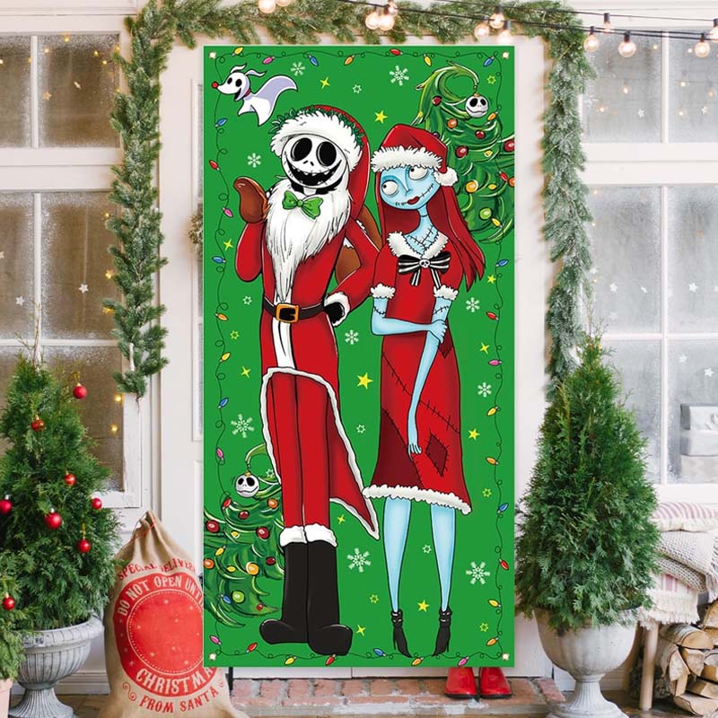 The Nightmare Before Christmas Door Curtain