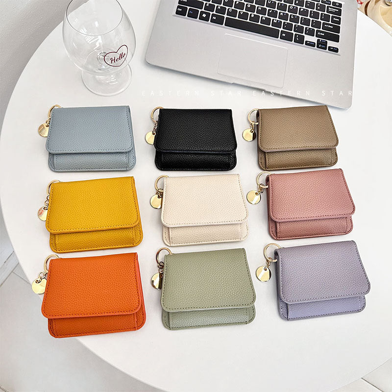 Multicolor Zipper Coin Purse