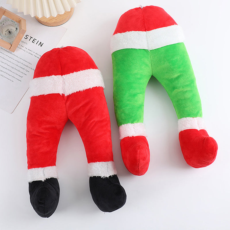 Christmas Santa Legs Decoration