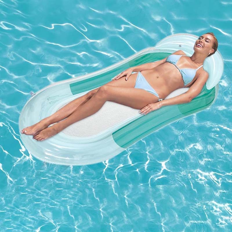 Inflatable Backrest Float Bed