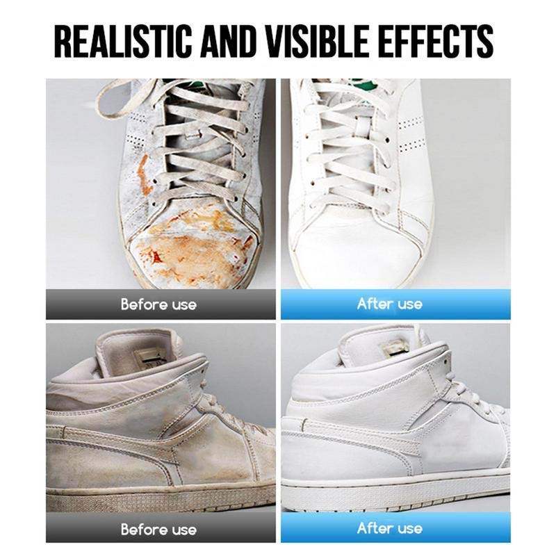 White shoes cleaning agent