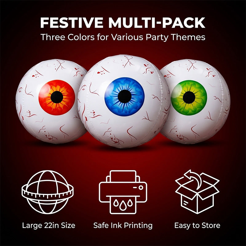 Realistic Halloween Eyeball Balloon